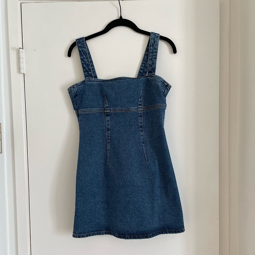 Denim Lizzie Reformation Dress